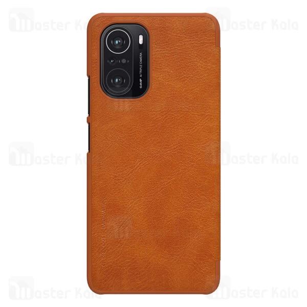 کیف چرمی نیلکین Xiaomi Poco F3 / Redmi K40 / K40 Pro / K40 Pro Plus / Mi 11i Nillkin Qin Leather