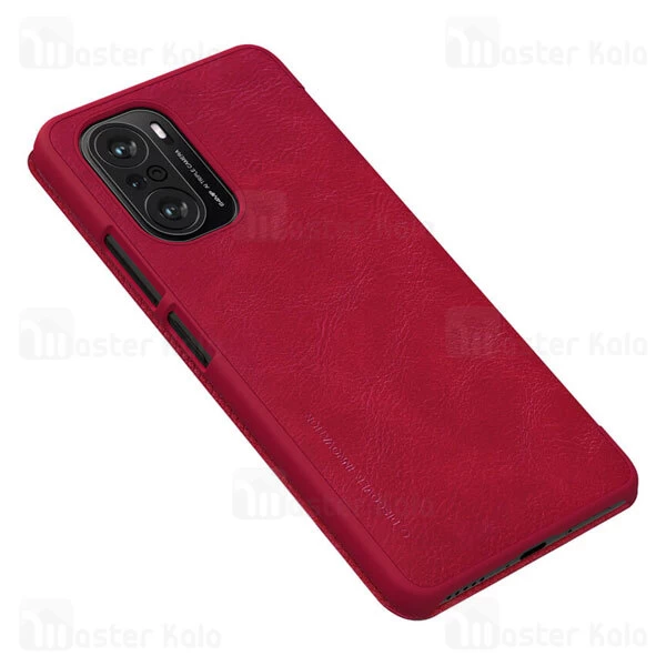 کیف چرمی نیلکین Xiaomi Poco F3 / Redmi K40 / K40 Pro / K40 Pro Plus / Mi 11i Nillkin Qin Leather
