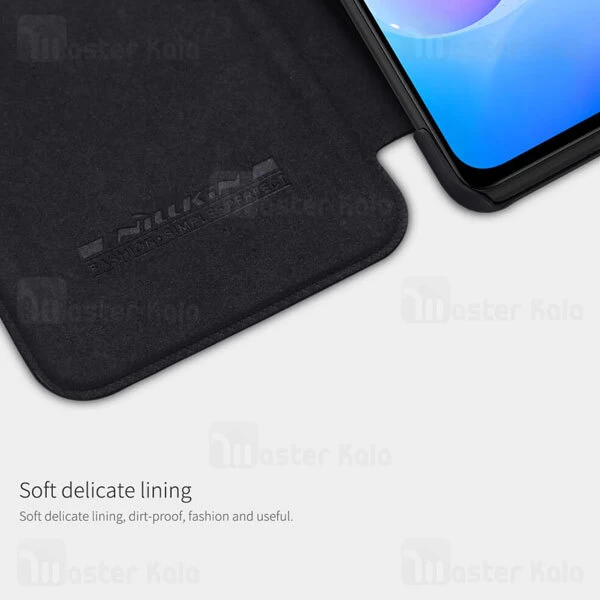 کیف چرمی نیلکین Xiaomi Poco F3 / Redmi K40 / K40 Pro / K40 Pro Plus / Mi 11i Nillkin Qin Leather
