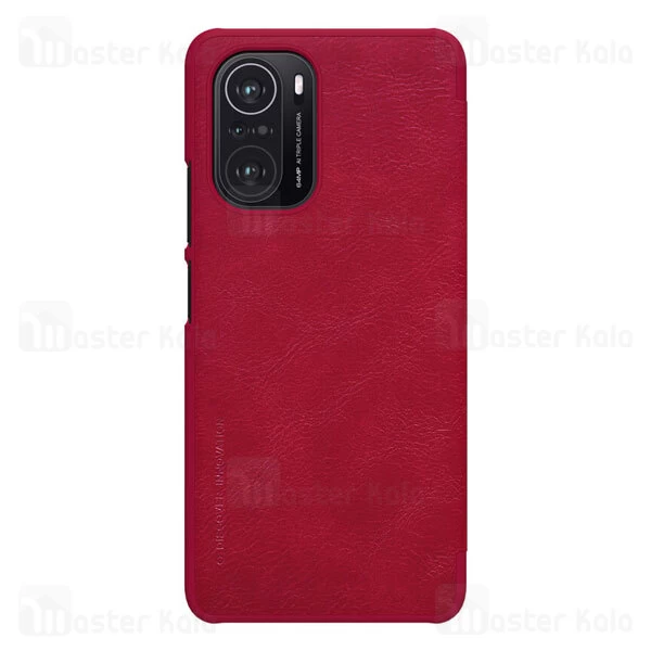 کیف چرمی نیلکین Xiaomi Poco F3 / Redmi K40 / K40 Pro / K40 Pro Plus / Mi 11i Nillkin Qin Leather