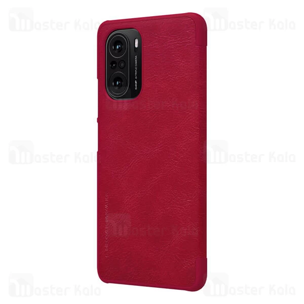 کیف چرمی نیلکین Xiaomi Poco F3 / Redmi K40 / K40 Pro / K40 Pro Plus / Mi 11i Nillkin Qin Leather