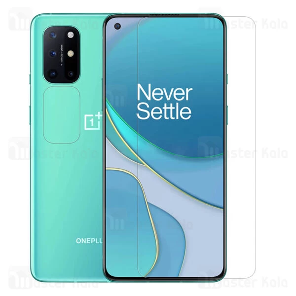 محافظ صفحه شیشه ای نیلکین وان پلاس OnePlus 8T / 8T Plus 5G Nillkin H+ Pro Glass + محافظ لنز