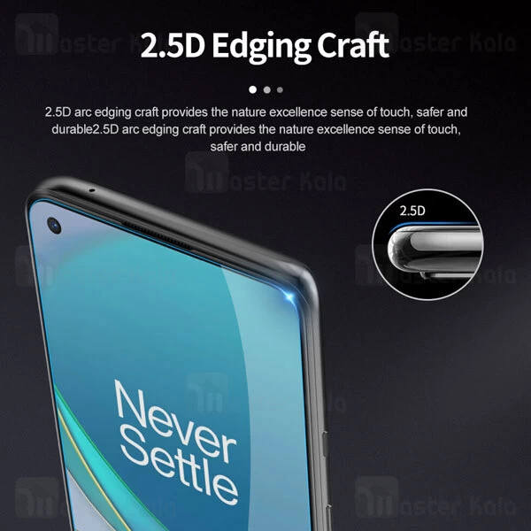 محافظ صفحه شیشه ای نیلکین وان پلاس OnePlus 8T / 8T Plus 5G Nillkin H+ Pro Glass + محافظ لنز