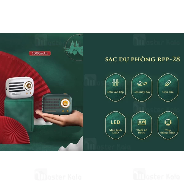 Remax-Mini-Radio-Series-RPP-28-10000mAh-Power-Bank