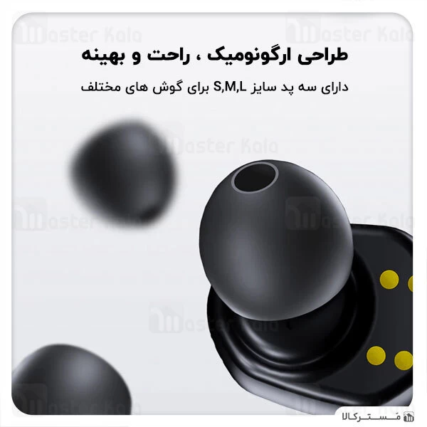 هندزفری بلوتوث دوگوش راک اسپیس Rockspace EB80 TWS Earphone دارای ANC