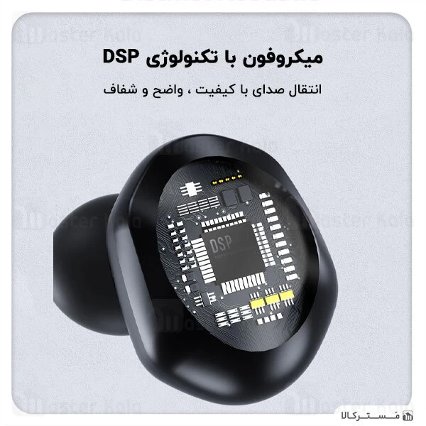 هندزفری بلوتوث دوگوش راک اسپیس Rockspace EB80 TWS Earphone دارای ANC