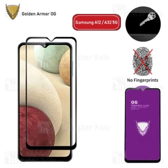 محافظ صفحه شیشه ای تمام صفحه تمام چسب OG سامسونگ Samsung Galaxy A12 / A32 5G OG 2.5D Glass