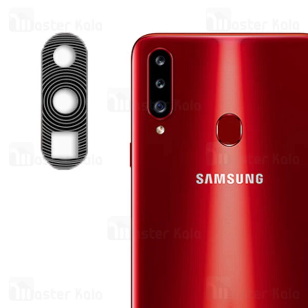 محافظ لنز فلزی دوربین موبایل Samsung Galaxy A20s 2019 / A207 Metal Lens