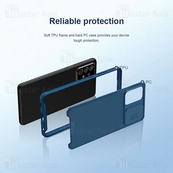 گارد محافظ دوربین Samsung Galaxy A72 / A72 5G Nillkin CamShield Pro Case