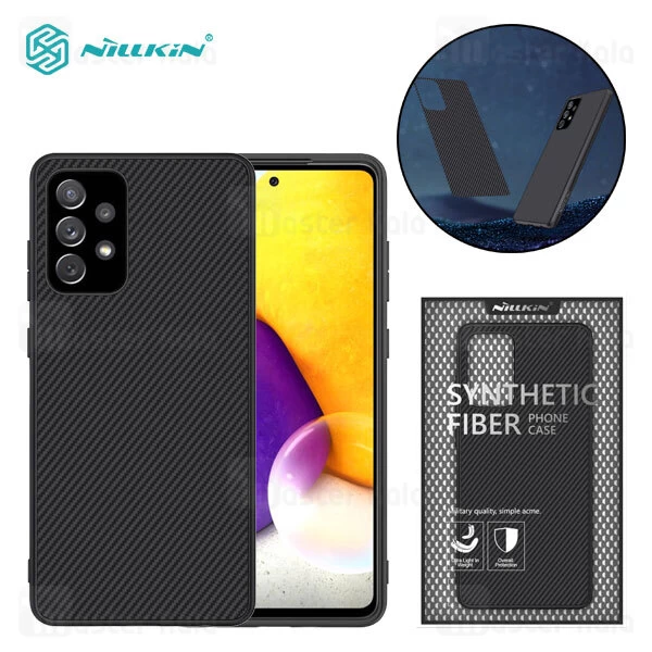 قاب نیلکین Samsung Galaxy A72 / A72 5G Nillkin Synthetic Fiber Plaid Case