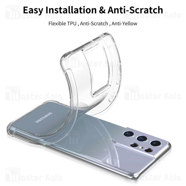 قاب ژله ای ضد ضربه Samsung Galaxy S21 Ultra Smtt ShockProof AirBag