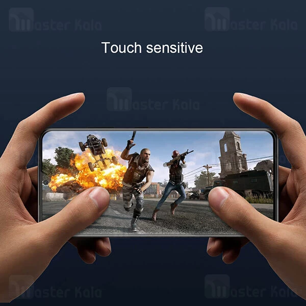 محافظ صفحه شیشه ای دورچسب تمام صفحه نیلکین سامسونگ Samsung Galaxy S21 Ultra 3D CP+ Max