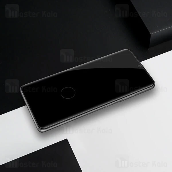 محافظ صفحه شیشه ای دورچسب تمام صفحه نیلکین سامسونگ Samsung Galaxy S21 Ultra 3D CP+ Max