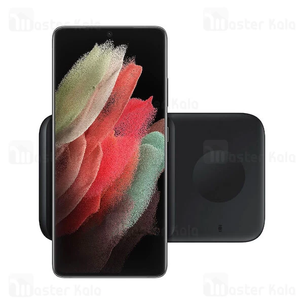 شارژر وایرلس سامسونگ Samsung Wireless Charger Duo 9W EP-P4300TBEGGB توان 9 وات