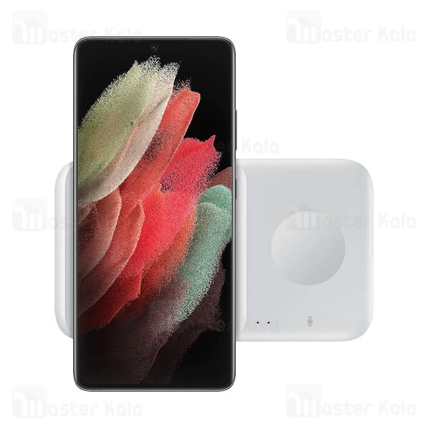 شارژر وایرلس سامسونگ Samsung Wireless Charger Duo 9W EP-P4300TBEGGB توان 9 وات