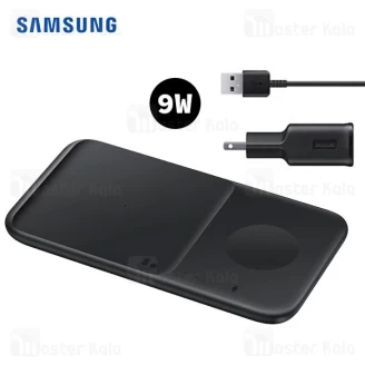 شارژر وایرلس سامسونگ Samsung Wireless Charger Duo 9W EP-P4300TBEGGB توان 9 وات