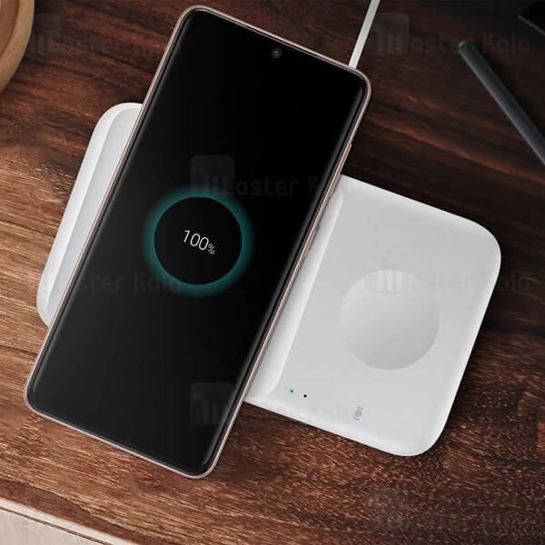 شارژر وایرلس سامسونگ Samsung Wireless Charger Duo 9W EP-P4300TBEGGB توان 9 وات
