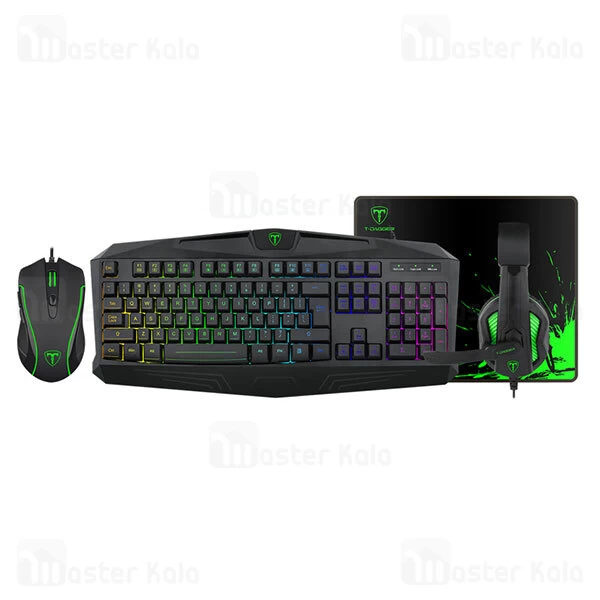 پک گیمینگ T-Dagger Legion T-TGS003 4 in 1 Gaming Combo