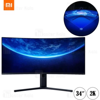 مانیتور گیمینگ 34 اینچ شیائومی Xiaomi Mi Curved Gaming Monitor 34 inch XMMNTWQ34 گارانتی 12 ماهه