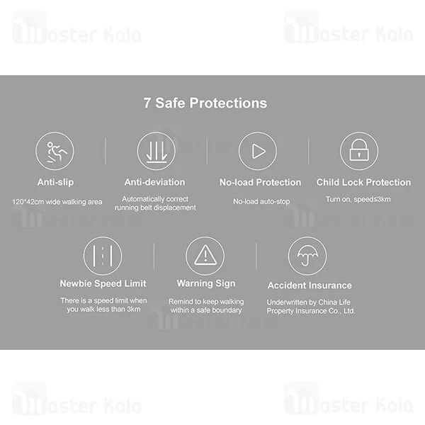 تردمیل هوشمند Xiaomi Urevo Walking Treadmill U1