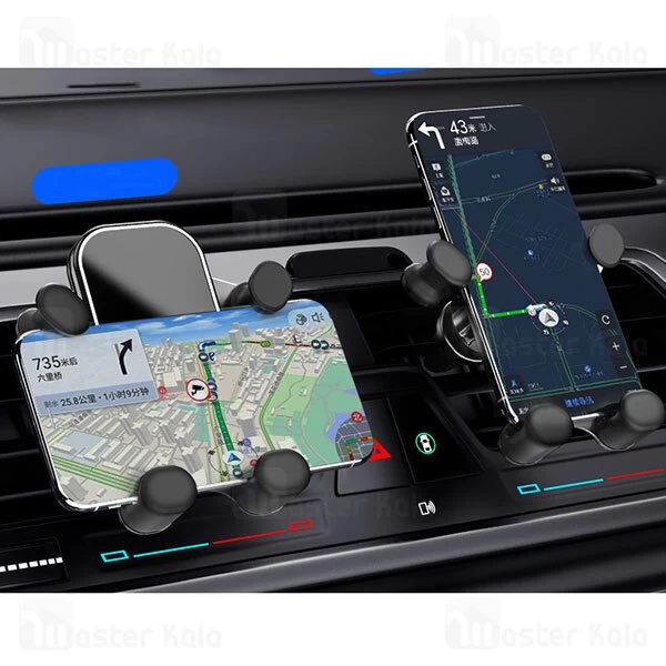 پایه نگهدارنده Yesido C100 Car Air Outlet Clip Phone Holder Navigation Car Mount