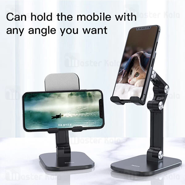 پایه نگهدارنده و هولدر رومیزی Yesido C104 Folding Desktop Smartphone Tablet Stand Holder Adjustable Height