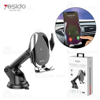 هولدر و شارژر وایرلس چندکاره یسیدو Yesido C78 Wireless Charger Phone Holder توان 15 وات