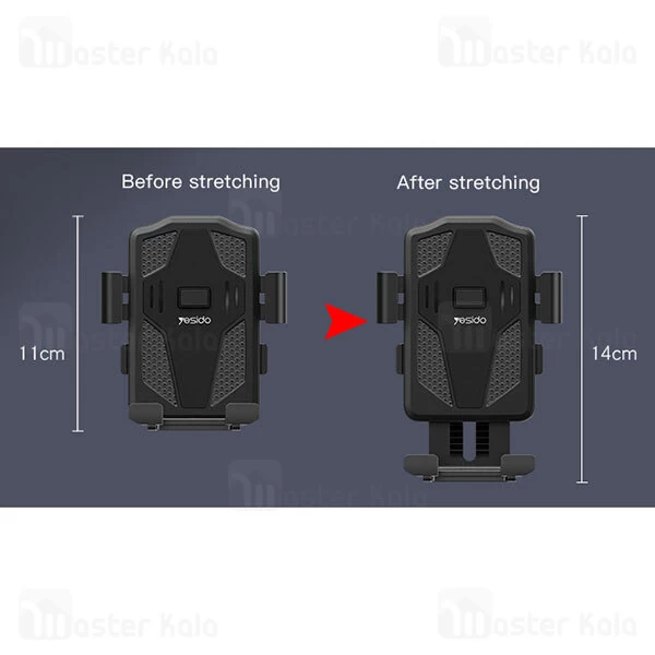 پایه نگهدارنده Yesido C94 Rotation Anti-Shake Bicycle Motorcycle Holder