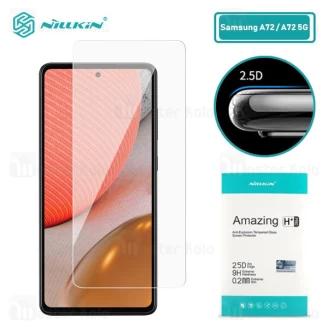 محافظ صفحه شیشه ای نیلکین سامسونگ Samsung Galaxy A72 / A72 5G / A73 Nillkin H+ Pro