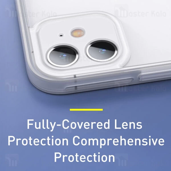 بامپر بیسوس آیفون Apple iPhone 12 Baseus Camera Lens Protector Frame Case FRAPIPH61N-01