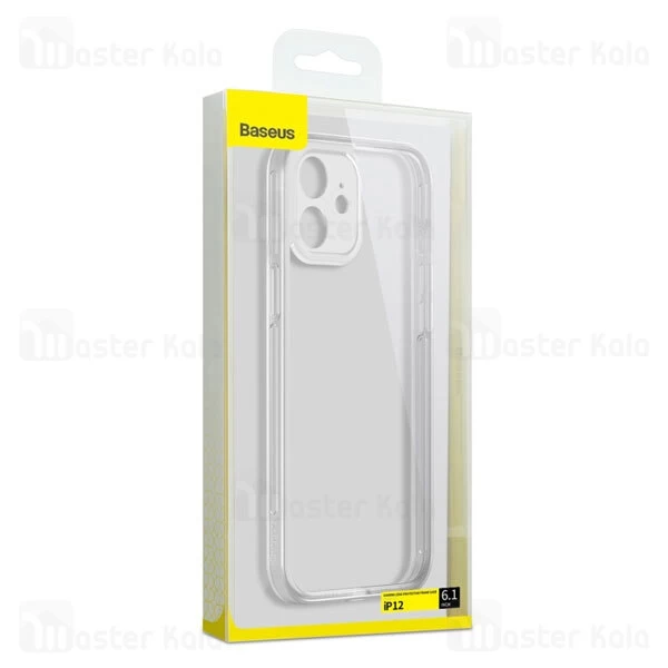 بامپر بیسوس آیفون Apple iPhone 12 Baseus Camera Lens Protector Frame Case FRAPIPH61N-01