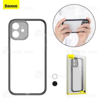 بامپر بیسوس آیفون Apple iPhone 12 Baseus Camera Lens Protector Frame Case FRAPIPH61N-01