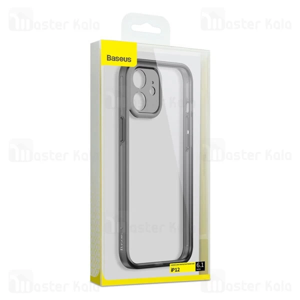 بامپر بیسوس آیفون Apple iPhone 12 Baseus Camera Lens Protector Frame Case FRAPIPH61N-01