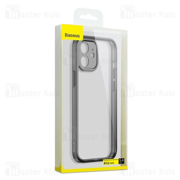 بامپر بیسوس آیفون Apple iPhone 12 Mini Baseus Camera Lens Protector Frame Case FRAPIPH54N-01