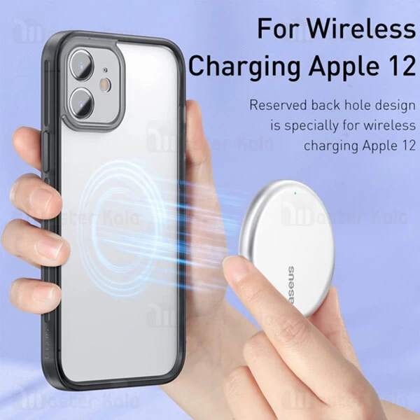 بامپر بیسوس آیفون Apple iPhone 12 Mini Baseus Camera Lens Protector Frame Case FRAPIPH54N-01