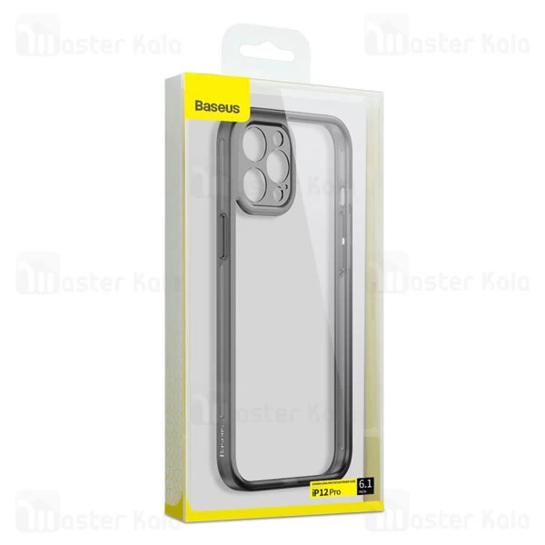 بامپر بیسوس آیفون Apple iPhone 12 Pro Baseus Camera Lens Protector Frame Case FRAPIPH61P-01
