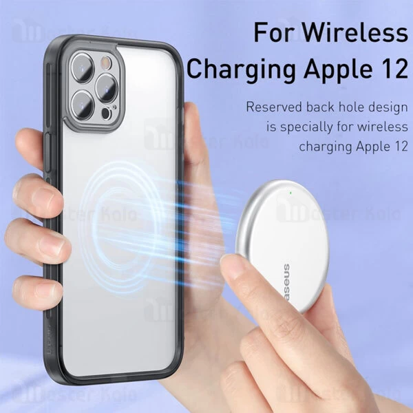 بامپر بیسوس آیفون Apple iPhone 12 Pro Max Baseus Camera Lens Protector Frame Case FRAPIPH67N-01