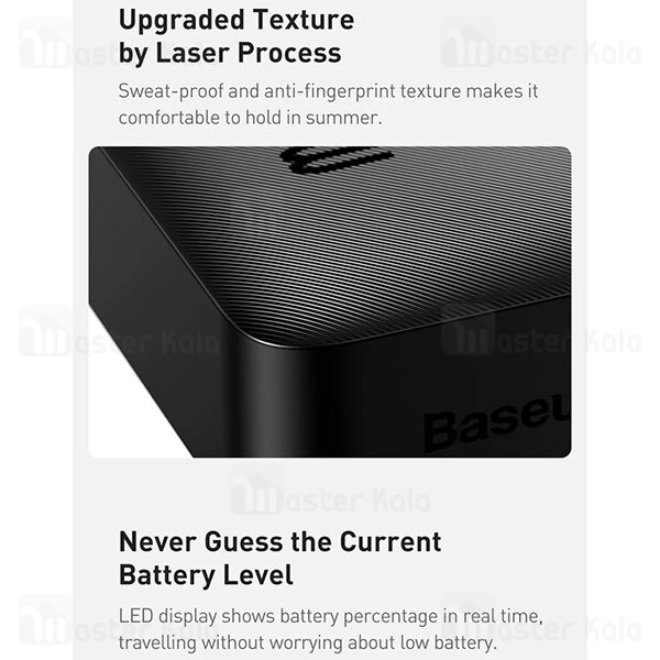 پاوربانک Baseus Bipow Digital Display 20000mAh 15W Power Bank PPBD20 PPDML-J01