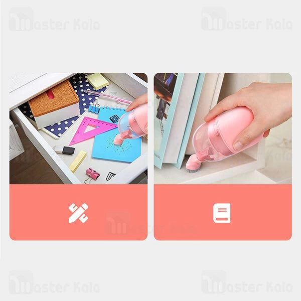 جارو برقی Baseus C2 Desktop Capsule Vacuum Cleaner CRXCQC2A-01 4W 700Pa