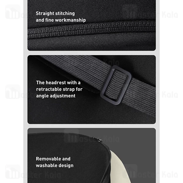 بالش گردن Baseus Car Travel Pillow The Headrest Memory Foam CRTZ01-B01