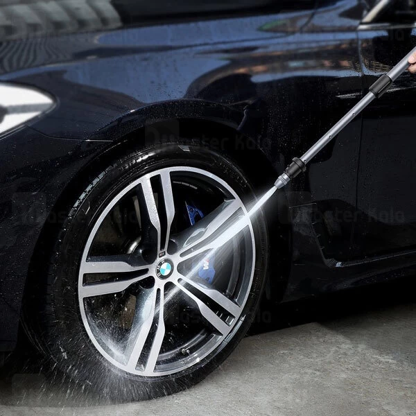 ست نازل و تی شستشوی خودرو Baseus Multifunctional Car Wash Spray Nozzle CRXC01-E01 طول 7.5 متری