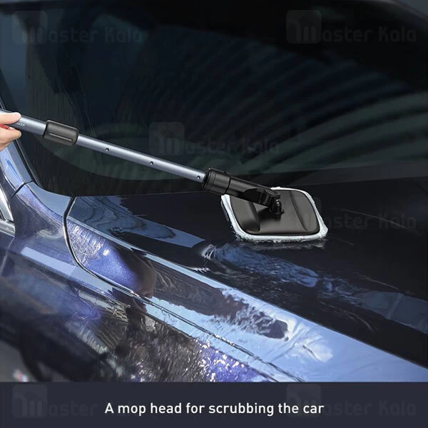 ست نازل و تی شستشوی خودرو Baseus Multifunctional Car Wash Spray Nozzle CRXC01-E01 طول 7.5 متری