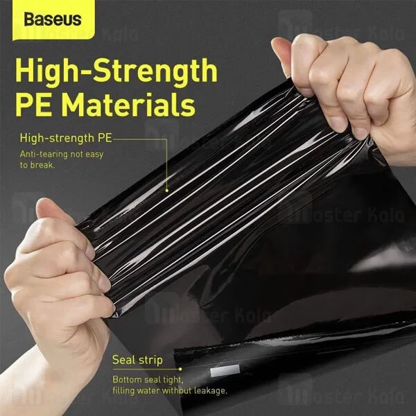کیسه زباله خودرو بیسوس Baseus Car Backseat Trash Bag CRLJD-C01 پک 40 عددی دارای گیره