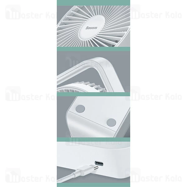 پنکه بیسوس Baseus Cube Shaking Fan 5400mAh CXMF-02