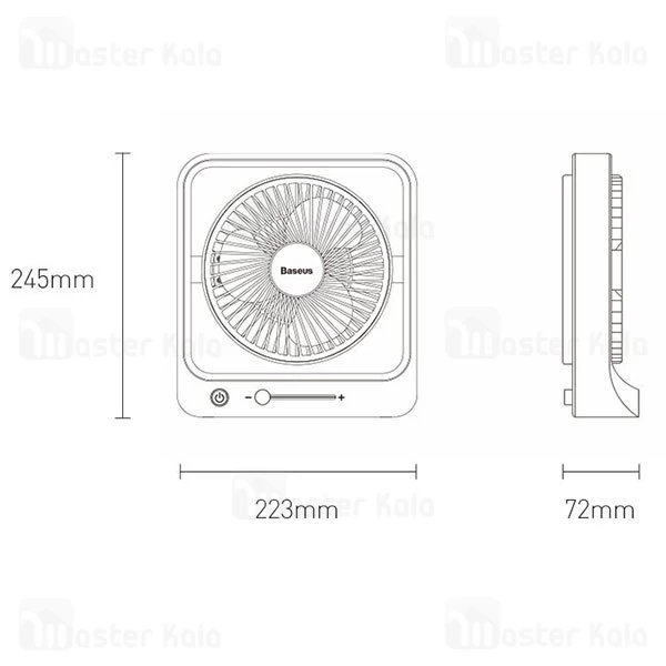 پنکه بیسوس Baseus Cube Shaking Fan 5400mAh CXMF-02