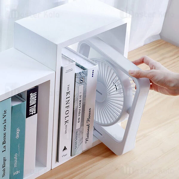 پنکه بیسوس Baseus Cube Shaking Fan 5400mAh CXMF-02