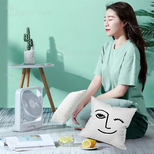 پنکه بیسوس Baseus Cube Shaking Fan 5400mAh CXMF-02