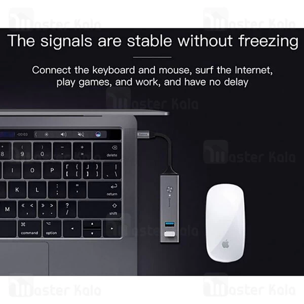 هاب 5 پورت بیسوس Baseus Cube USB to USB3.0 And USB2.0 HUB CAHUB-C0G