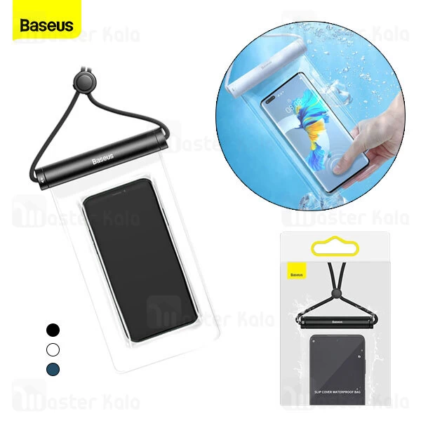 کیف ضد آب بیسوس Baseus Cylinder Slide-cover Waterproof Bag ACFSD-E01 دارای بند آویز