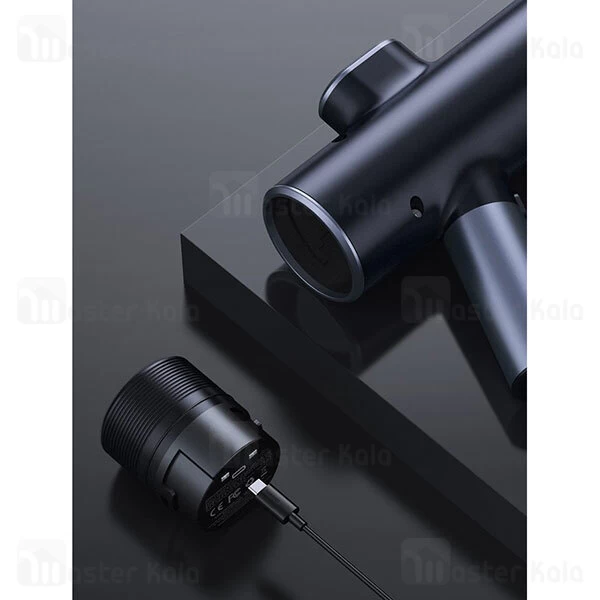 شلنگ و نازل کارواش Baseus Dual Power Portable Electric Car Wash Spray Nozzle Set CRDDSQ-01 3Pcs